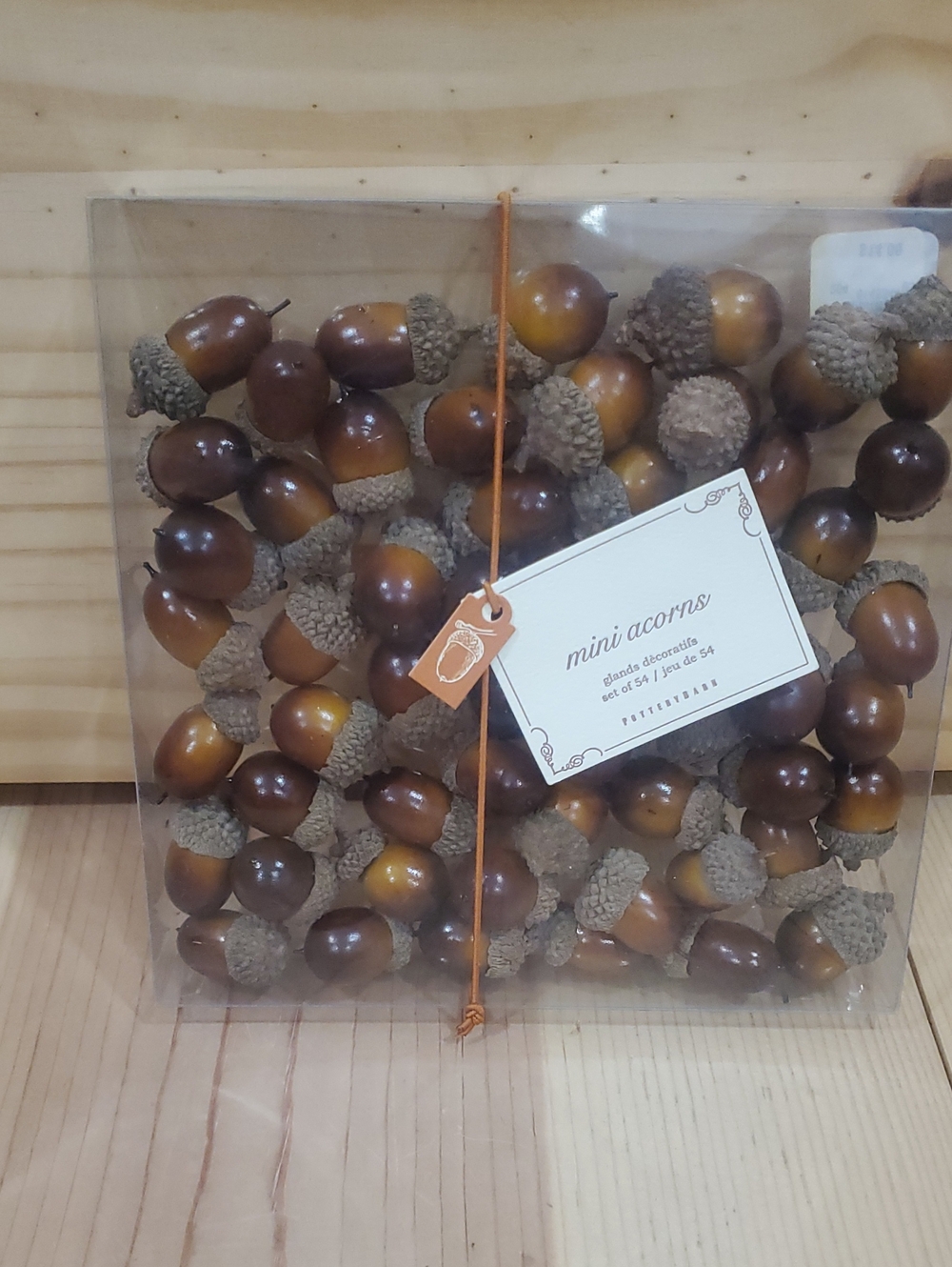 Nib Pottery Barn Acorns